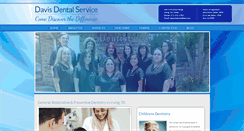 Desktop Screenshot of davisdentalservices.com